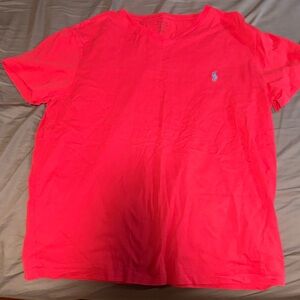 Polo Ralph Lauren Red V neck t shirt